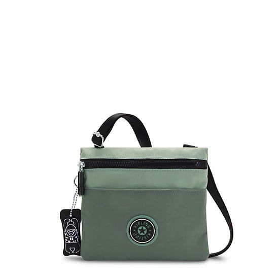 Torebki Kipling Gib Crossbody Bag Zielone | PL 1950BE